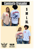 Camiseta Algodón Oversized Templario