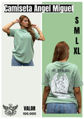 Camiseta Oversized Algodón San Miguel Arcangel