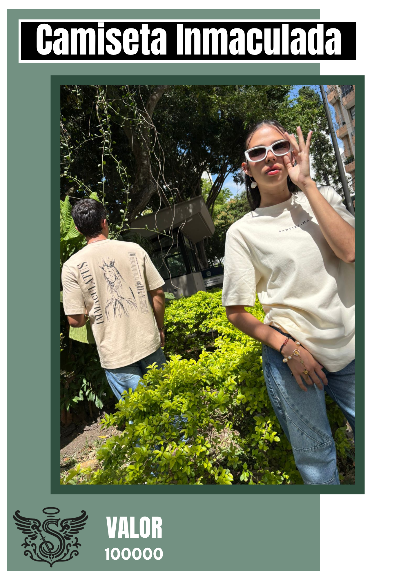 camiseta manga corta Inmaculada