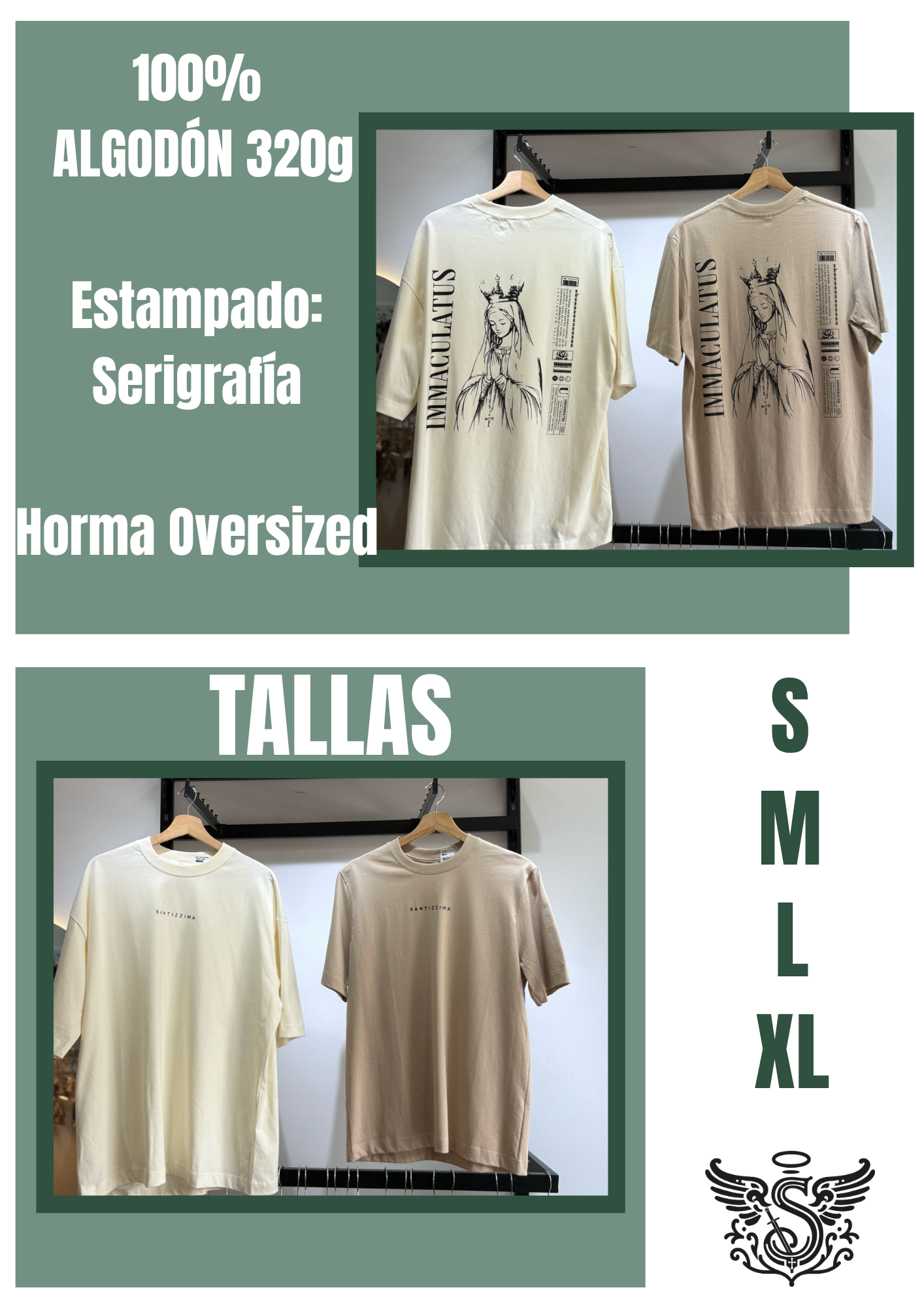 camiseta manga corta Inmaculada